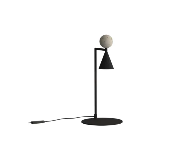 Lampa stołowa BINGO T0070 oprawa w kolorze czarnym MAXLIGHT