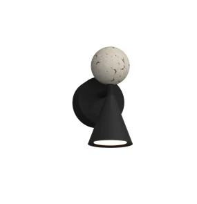 Kinkiet BINGO W0445 oprawa w kolorze czarnym MAXLIGHT