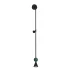 Kinkiet BINGO W0446 oprawa w kolorze czarnym MAXLIGHT