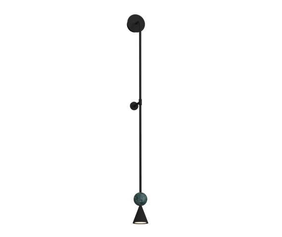 Kinkiet BINGO W0446 oprawa w kolorze czarnym MAXLIGHT
