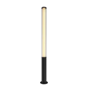 Zewnętrzna lampa stojąca GARDENIA F0066 oprawa w kolorze czarnym MAXLIGHT