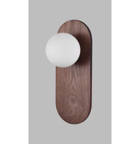 Kinkiet POINT W0476 oprawa w kolorze drewna MAXLIGHT
