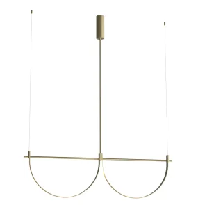 Lampa wisząca VICTORIA P0689 oprawa w kolorze złotym MAXLIGHT
