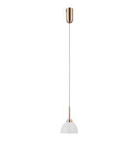 Lampa wisząca Montiela PND-34374-1-HBR oprawa w kolorze złotym ITALUX