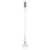 Lampa wisząca Montiela PND-34374-1-HBR oprawa w kolorze złotym ITALUX