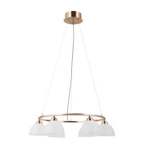 Lampa wisząca Montiela PND-34374-6-HBR oprawa w kolorze złotym ITALUX