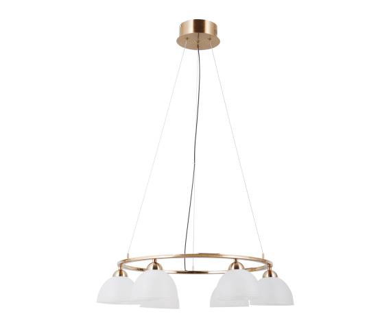 Lampa wisząca Montiela PND-34374-6-HBR oprawa w kolorze złotym ITALUX
