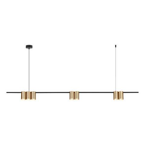 WYPRZEDAŻ Lampa wisząca GENESIS ML0372 oprawa w kolorze złotym MILAGRO