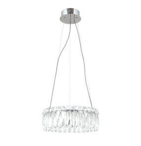 Lampa wisząca Nosta PND-34364-2-CH-CL oprawa w kolorze chromu ITALUX