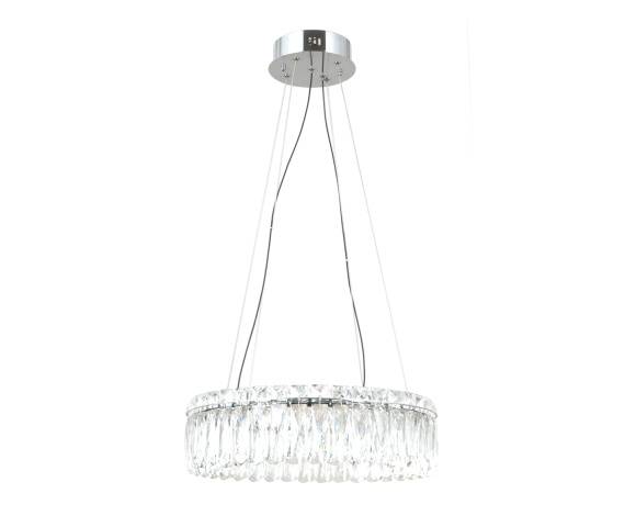 Lampa wisząca Nosta PND-34364-3-CH-CL oprawa w kolorze chromu ITALUX