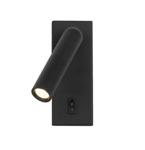 Kinkiet Nova WL-46376-1-BK oprawa w kolorze czarnym ITALUX