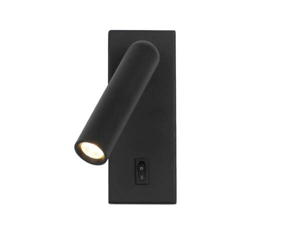 Kinkiet Nova WL-46376-1-BK oprawa w kolorze czarnym ITALUX