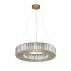 Lampa wisząca CRISTAL LED złota 60 cm