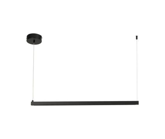 Lampa wisząca BEAM-80 LED - czarna oprawa liniowa 4000K