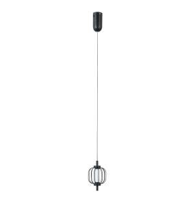 Lampa wisząca Pedro PND-34405-1-BK oprawa w kolorze czarnym ITALUX