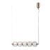 Lampa wisząca Pedro PND-34405-5-HBR oprawa w kolorze złotym ITALUX