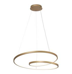 Lampa wisząca Reina PND-21692-M-GD oprawa w kolorze złotym ITALUX