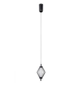 Lampa wisząca Sevil PND-34403-1-BK oprawa w kolorze złotym ITALUX
