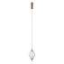 Lampa wisząca Sevil PND-34403-1-HBR oprawa w kolorze złotym ITALUX