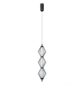 Lampa wisząca Sevil PND-34403-3V-BK oprawa w kolorze czarnym ITALUX