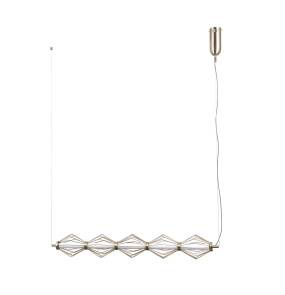 Lampa wisząca Sevil PND-34403-5-HBR oprawa w kolorze złotym ITALUX