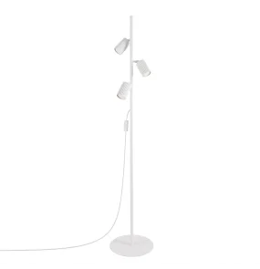 Lampa podłogowa KARBON 3 SL.2014 oprawa w kolorze białym SOLLUX LIGHTING