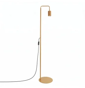 Lampa podłogowa KARBON 1 SL.2021 oprawa w kolorze złotym SOLLUX LIGHTING