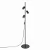 Lampa podłogowa KARBON 3 SL.2016 oprawa w kolorze czarnym SOLLUX LIGHTING