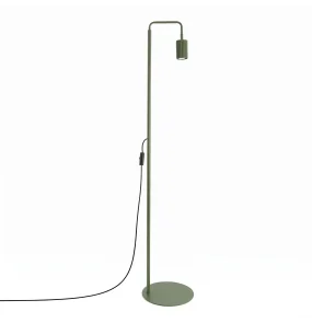 Lampa podłogowa KARBON 1 SL.2025 oprawa w kolorze oliwkowym SOLLUX LIGHTING
