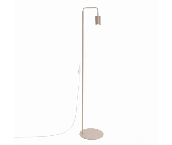 Lampa podłogowa KARBON 1 SL.2019 oprawa w kolorze taupe SOLLUX LIGHTING