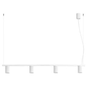 Lampa wisząca KARBON 4 SL.2711 oprawa w kolorze białym SOLLUX LIGHTING