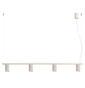 Lampa wisząca KARBON 4 SL.2713 oprawa w kolorze beżowym SOLLUX LIGHTING