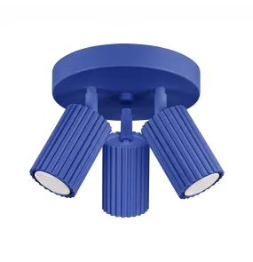Lampa sufitowa KARBON 3P SL.2323 oprawa w kolorze ultramaryna Sollux Lighting