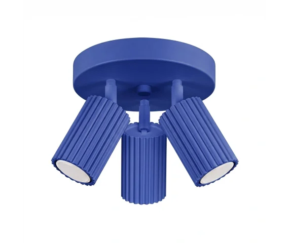 Lampa sufitowa KARBON 3P SL.2323 oprawa w kolorze ultramaryna Sollux Lighting