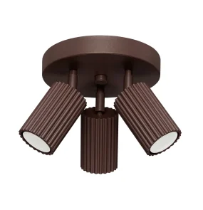 Lampa sufitowa KARBON 3P SL.2374 oprawa w kolorze brązowym Sollux Lighting