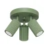 Lampa sufitowa KARBON 3P SL.2353 oprawa w kolorze szałwiowym Sollux Lighting
