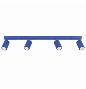 Listwa sufitowa KARBON 4L SL.2325 oprawa w kolorze ultramaryna Sollux Lighting