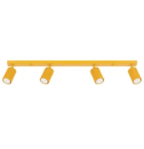 Listwa sufitowa KARBON 4L SL.2361 oprawa w kolorze żółtym Sollux Lighting