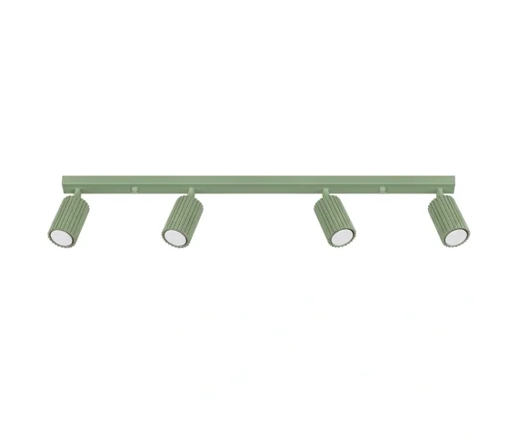 Listwa sufitowa KARBON 4L SL.2354 oprawa w kolorze szałwiowym Sollux Lighting