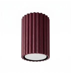 Oprawa natynkowa KARBON 10 SL.1917 oprawa w kolorze burgundowym Sollux Lighting