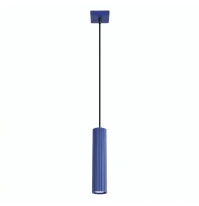Lampa wisząca KARBON 1 SL.2311 oprawa w kolorze ultramaryna Sollux Lighting