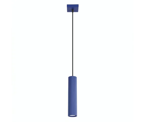 Lampa wisząca KARBON 1 SL.2311 oprawa w kolorze ultramaryna Sollux Lighting