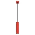 Lampa wisząca KARBON 1 SL.2335 oprawa w kolorze czerwonym Sollux Lighting