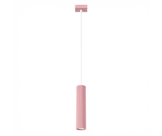 Lampa wisząca KARBON 1 SL.1931 oprawa w kolorze różowym Sollux Lighting