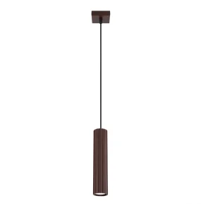 Lampa wisząca KARBON 1 SL.2336 oprawa w kolorze brązowym Sollux Lighting