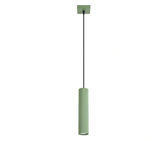 Lampa wisząca KARBON 1 SL.2333 oprawa w kolorze szałwiowym Sollux Lighting