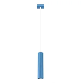 Lampa wisząca KARBON 1 SL.2337 oprawa w kolorze błękitnym Sollux Lighting