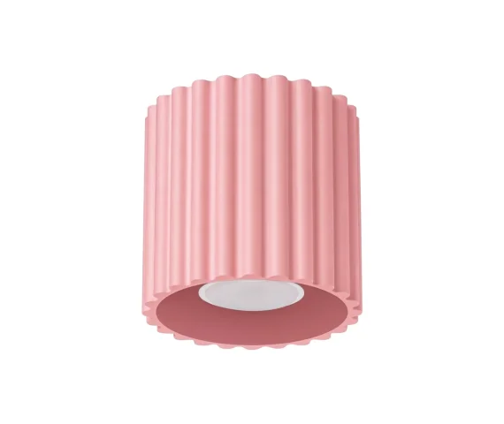 Oprawa natynkowa AURA 1 GU10 SL.2403 oprawa w kolorze różowym Sollux Lighting