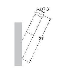 Kinkiet zewnętrzny Abrego 003A-G05X1A-30 Dopo