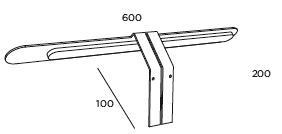 Kinkiet Agora A-146 Pujol Iluminacion